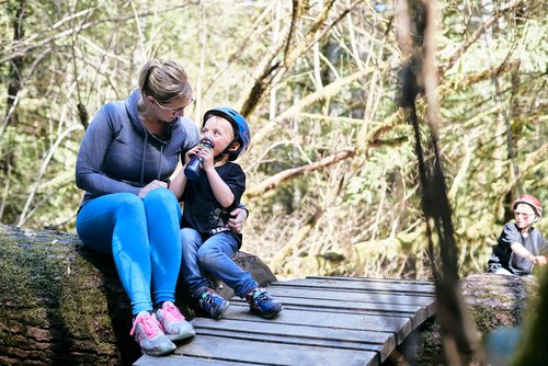 Outdoor learning with children